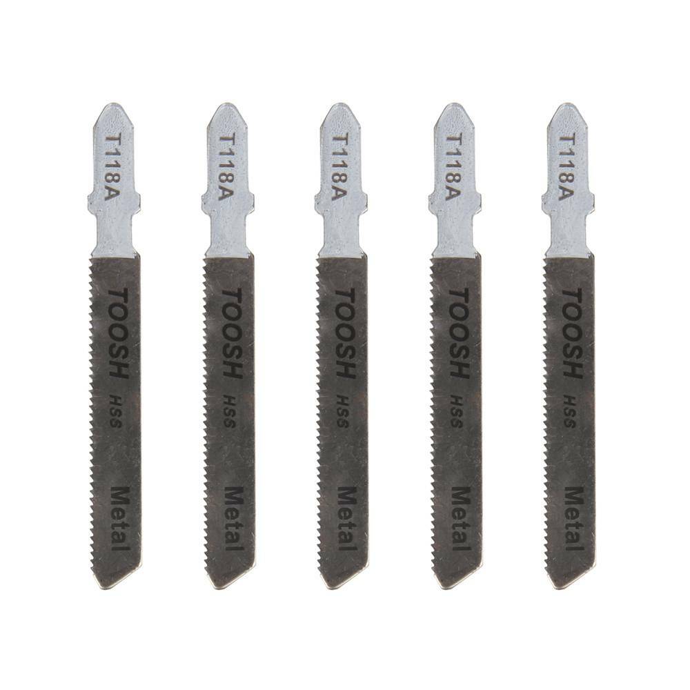 30x Jigsaw Blade Set T Shank Assorted Fitting Metal Plastic Wood Saw