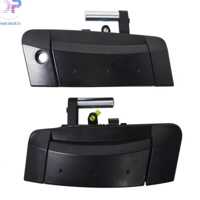 Outside Outer Black Door Handle Pair For 2003-2008 2009 Nissan