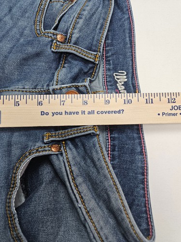 Wrangler Jeans Womens 3x32 Retro Blue Boot Cut - Picture 11 of 12