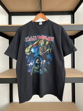 Vintage 2010 Iron Maiden The Final Frontier Black T-shirt Sz XXL