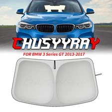 FOR BMW 3 Series GT 2015 Car Windshield Sun Shade Foldable Cover Visor UV