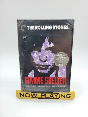 Gimme Shelter DVD The Rolling Stones 1970 Criterion Collection Edition New
