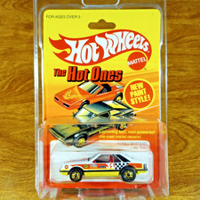 Hot Wheels The Hot Ones Turbo Mustang White Ho Gho Hong Kong 1984 Ford Svo