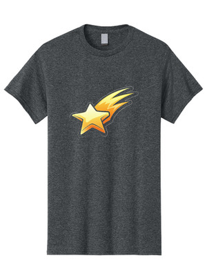 Shooting-Star-2 Mens Graphic Tee, 100% Cotton, Casual Summer Wear