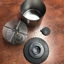 Vintage Kindermann 16oz 35mm Tank and Two 35mm Reels Vintage Darkroom Germany