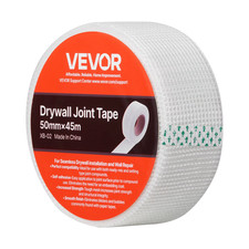 36 Rolls White Self-Adhesive Fiberglass Drywall Mesh Tape 147.64Ft X 1.97 Inch M