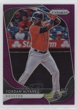 2020 Panini Prizm Tier II Purple Prizm Yordan Alvarez #181 4g0
