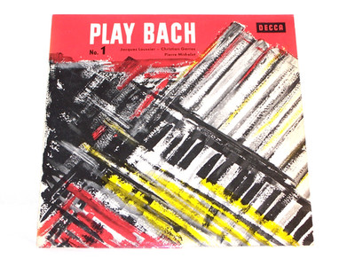 J. Loussier, Ch. Garros, P. Michelot/Play Bach No.1, LP-Decca 1959, Cov. & LP NM