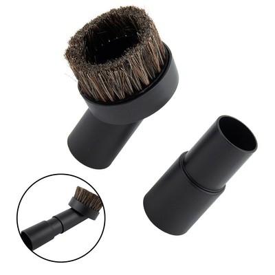 Hochwertige Rundbürsten Bürstenkopf Adapter schwarz Rundbürste weiche Borsten