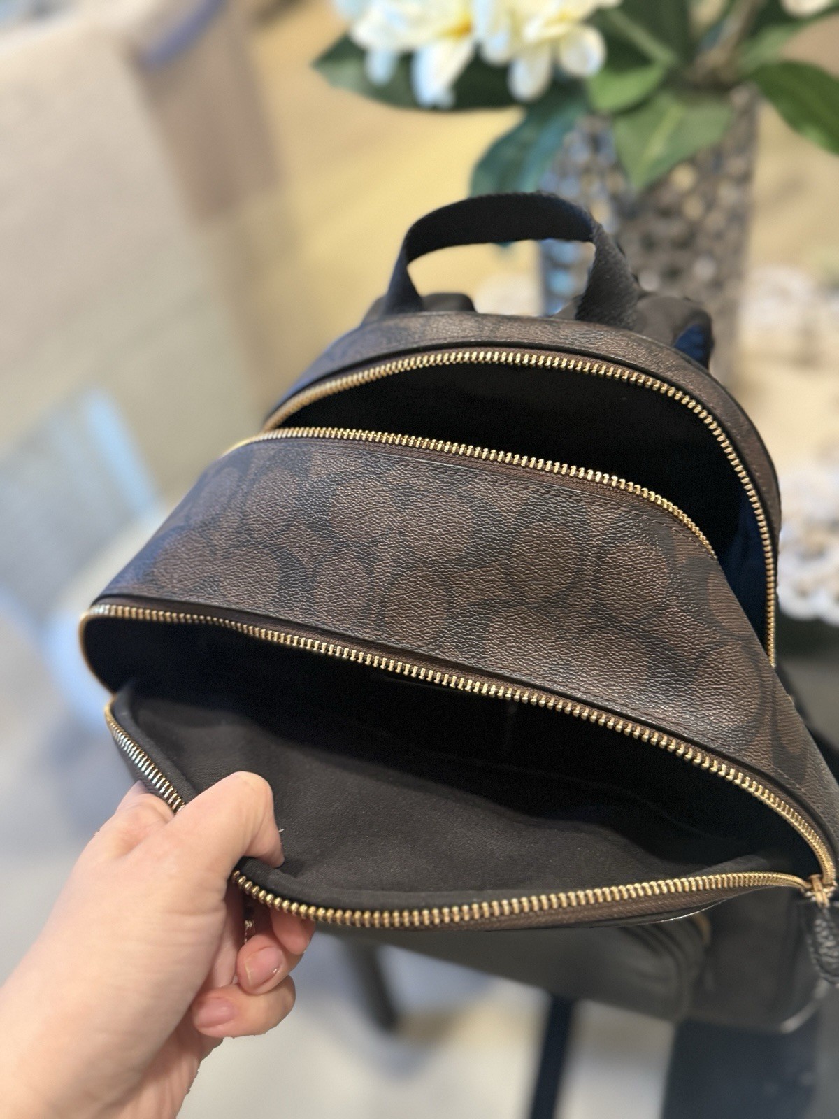 Coach Backpack - image 3