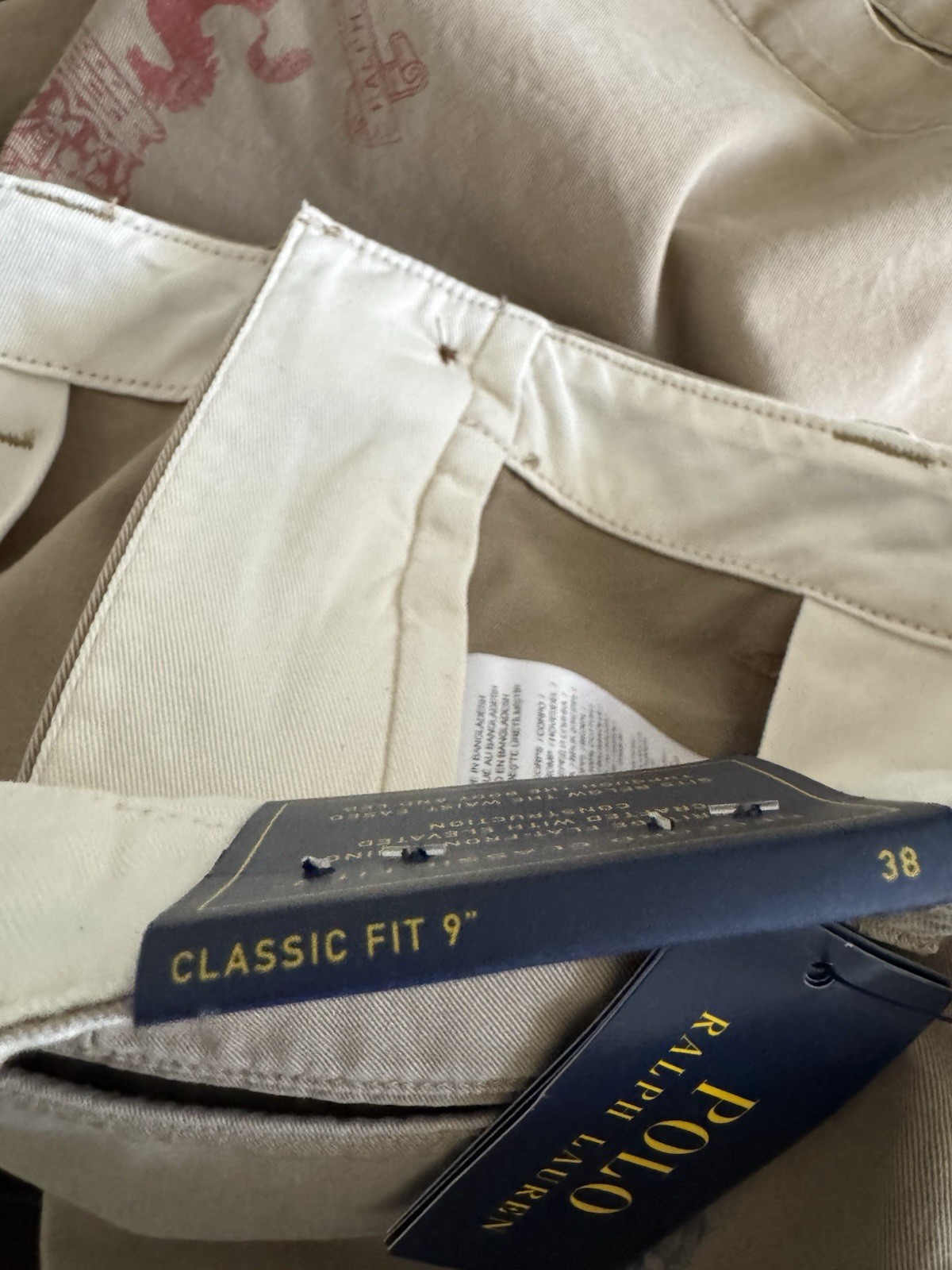 Polo Ralph Lauren Chino Short Embroidery 🏇KHAKI HILL  Men’s ( 38 ) NWT SOLD OUT image 7
