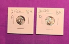 2026 P & D Emerging Liberty Dimes "BU"  In Coin Flips! **FREE SHIPPING**#wj504