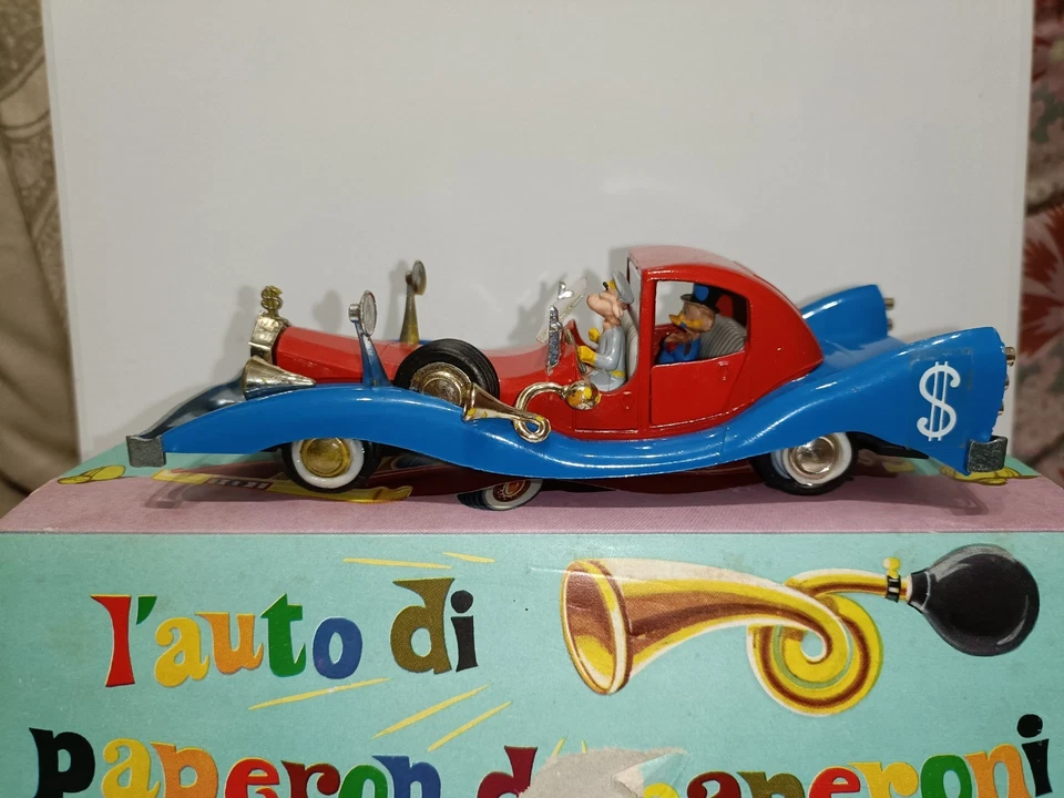 Politoys 559 auto di Paperone Disney 1/43 Prima Serie Original Box - Immagine 4 di 4