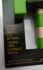 TWO OFFICIAL NINTENDO LEGEND OF ZELDA CLASSIC SWORDS NES 8 BIT RETRO WITH SOUNDS