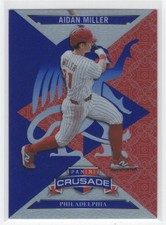 #94 2025 Crusade BLUE Aidan Miller Philadelphia Phillies