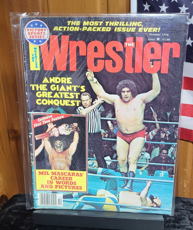 THE WRESTLER magazine October 1976 (Andre the Giant and much more)