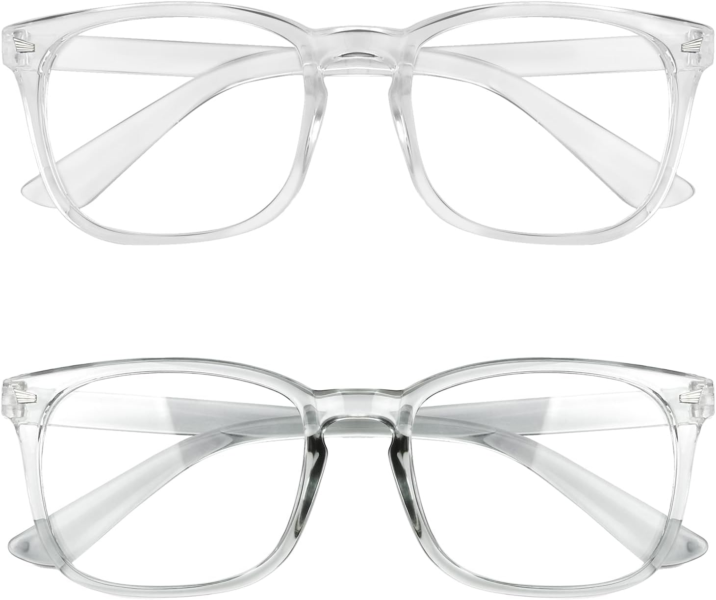 Blue Light Blocking Glasses for Men 2 Pack Anti Glare Computer Gaming Glasses-image