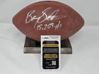 BARRY SANDERS signed Wilson football Game Ball DUKE JSA COA LIONS inscription