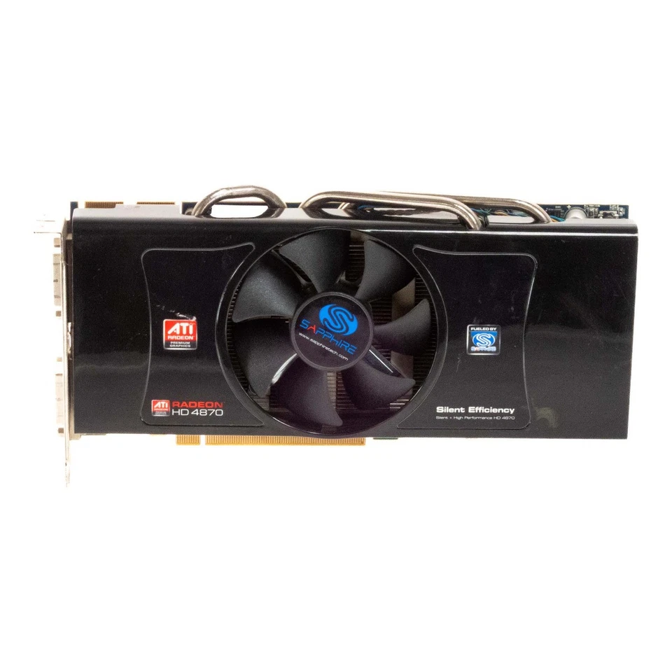 Graphics Card Sapphire ATI Radeon HD 4870 1GB 288-20E85-130SA PCIe X16 - Image 3 of 3