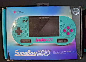 Hyperkin SupaBoy Hyper Beach + Retron Sq Console Bundle CIB Tested SNES GameBoy