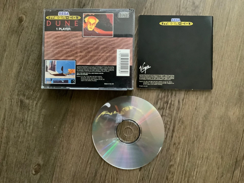Sega Mega-CD Spiel DUNE komplett OVP/PAL - Bild 2 von 2