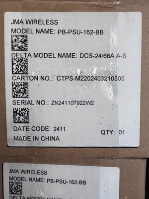 JMA Wireless PB-PSU-162-BB Power Supply Unit