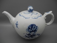 Fürstenberg Teekanne Lottine blaue Rosen 1 Liter Alt Fürstenberg