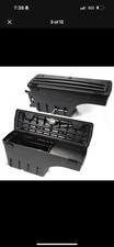 Caja de herramientas trasera izquierda+derecha bloqueable caja de herramientas apta para Ford F-150 2015-19