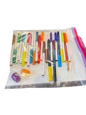 Artist's Loft Fundamentals Fine Markers Set Of 20 EUC + Extra Markers & Erasers