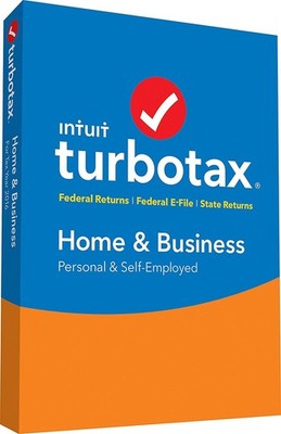 TurboTax Home & Business 2016 Win/Mac CD | Schedule C | Full Updates | #1 Expert