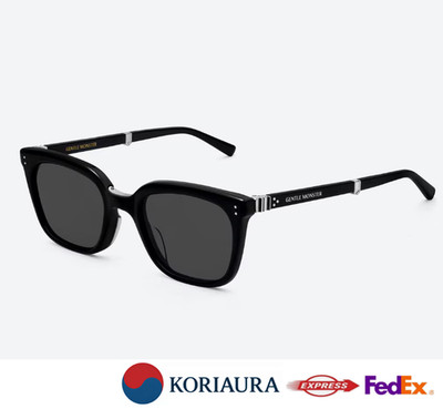 Gentle Monster Martini 01 Sunglasses Black Square Frame Pocket