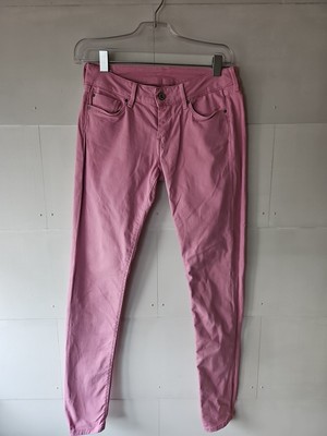 Pepe Jeans Skinny Jeans Damen Hose Denim Gr. W8 oder 29 Baumwolle, pink rosa Top
