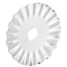 10pcs 45mm  Cutter Pinking Blades for Leather Fabric Paper Lacework Sewing