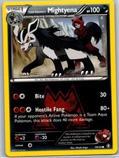Team Magma's Mightyena - Double Crisis #19/34 Common Lightly played on eBay