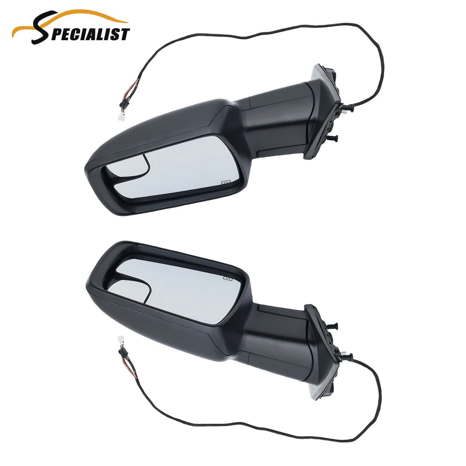 Pair For 2019-2024 Ram 1500 Mirrors w/Heated Turn Signal Driver Passenger Side thumbnail 20