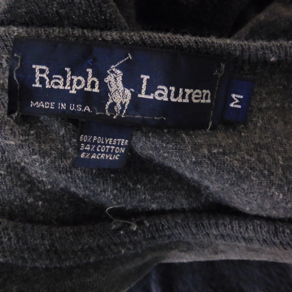 Ralph Lauren Long Dress Maxi Velour Velvet Whimsygoth Gray Long Sleeves Medium - Image 4 of 4