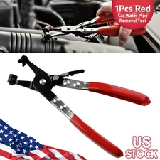 Hose Clamp Pliers Water Pipe Fuel Spring Bundle Removal Tool Car Pipe Clip Red