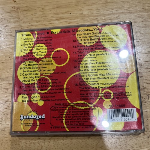 VARIOUS ARTISTS THE 13TH FLOOR ELEVATORS - Psychedelic Microdots, Vol. 2: Texas - Picture 3 of 3