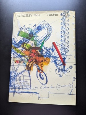 Jean Tinguely  Meta  1975 Hultén HC NY Graphic Society Kinetic Art Monograph