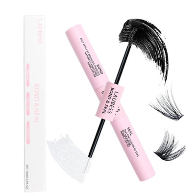 Lash Bond and Seal Mascara for Long Lasting Waterproof Eyelash Extensions - 5Ml+