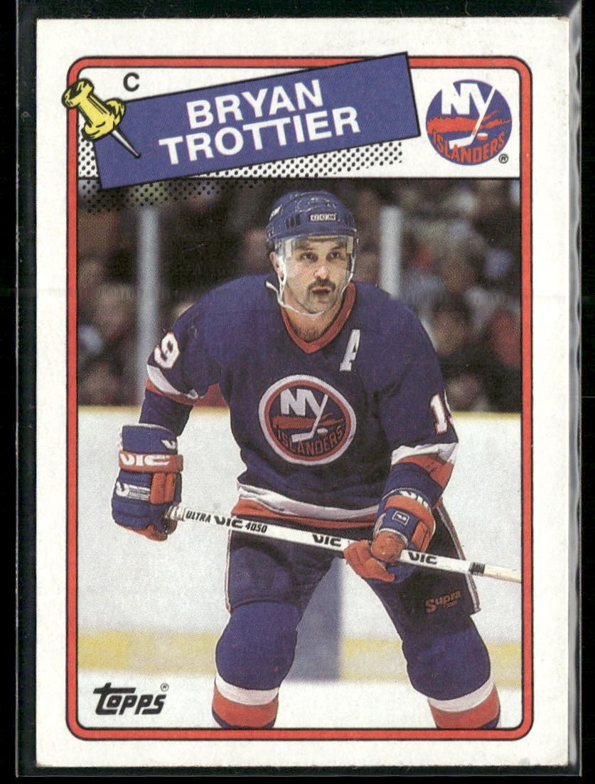 1988-89 Topps Bryan Trottier #97 New York Islanders