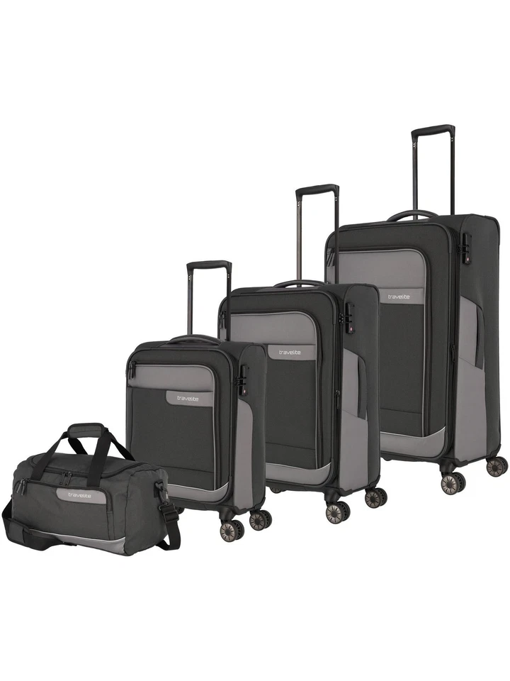Travelite Trolley VIIA Koffer  Grau 092840-04 - Bild 1 von 1