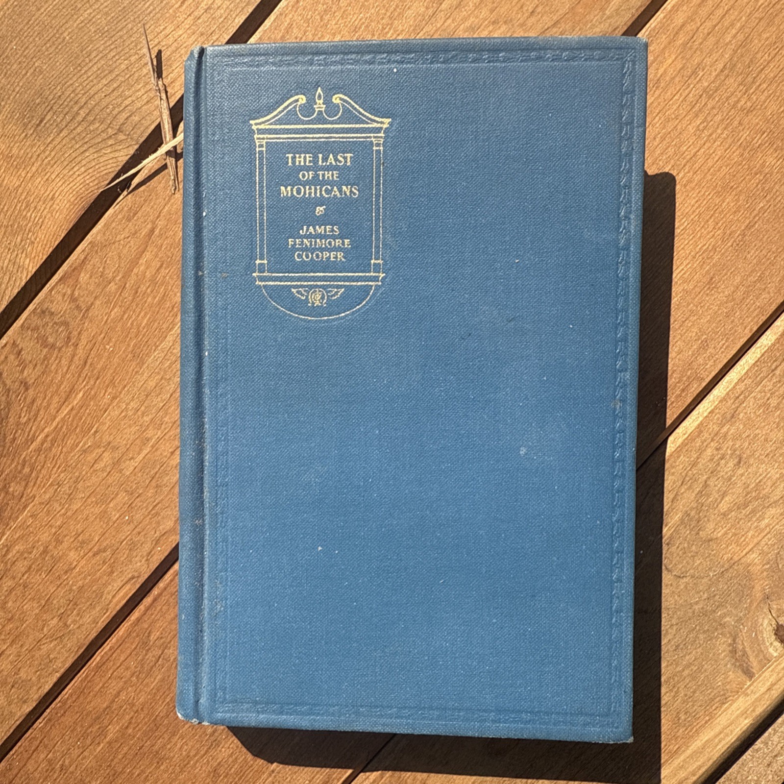 Last of the Mohicans ~ Rare Vintage Hardcover Blue 1927 James Fenimore Cooper