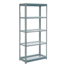 Global Industrial Heavy Duty Shelving 36"W x 24"D x 84"H With 5 Shelves Wire