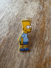 Vintage Bart Simpson Pin Badge 1990
