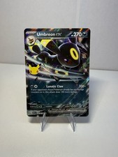Carta Pokemon Umbreon Ex 092/128 Holo 30° Anniversario