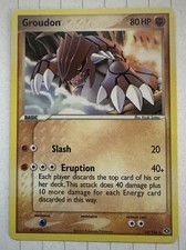 Pokémon Groudon 14/106 Emerald English on eBay