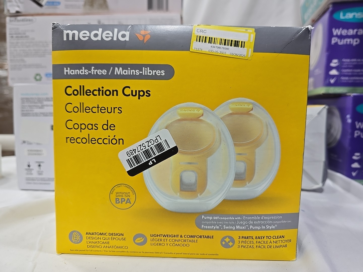 Medela Freestyle, Swing Maxi, Pump Hands-Free Collection Cups