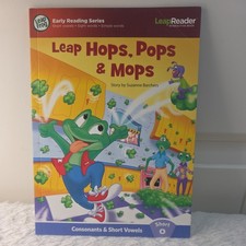 Leap Frog LeapReader Book:  Leap Hops, Pops & Mops Consonants & Short Vowels o