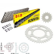 NX500 Chain and Sprocket Kit DID VX3 X-Ring Honda NX500 CB500 XA-R,S 2025